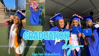 I GRADUATED! GRWM/VLOG: GRADUATION DAY| CLASS OF 2021🎓