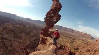 Climbing Ancient Art in Fisher Towers, Utah - GoPro