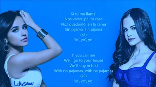 Becky G Natti Natasha   Sin Pijama WITH NO PAJAMAS Spanish  English Lyricsyoutube com