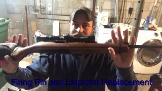 Ruger 10/22 Firing pin and Extractor Replacement