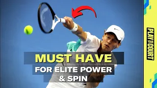 Serve Technique: How To Pronate For Improved Power & Spin