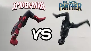 Spiderman VS Black Panther In Real Life (Avengers, Parkour)