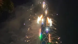 Burj Khalifa Fireworks 2022 | Happy New Year #mr_kareem #dubai