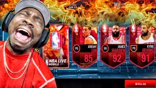 CHINESE NEW YEAR PACK OPENING & NEW SETS! NBA Live Mobile 16 Gameplay Ep. 66