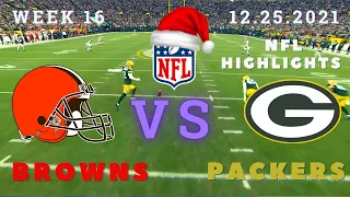 🏈Cleveland Browns vs Green Bay Packers Week 16 NFL 2021-2022 Condensed Game | Football 2021