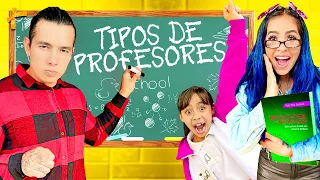 TIPOS DE PROFESORES EN EL COLEGIO 👩🏻‍🏫🎒| Karla Bustillos