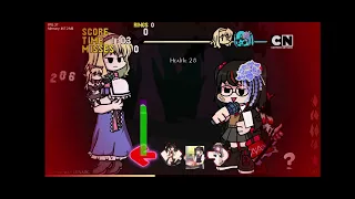 friday night funkin adventure Touhou and bamiko Touhou.exe Cover Collection V1.1 android pc