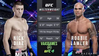 UFC 266 | Nick Diaz vs Robbie Lawler 2 | Full Fight