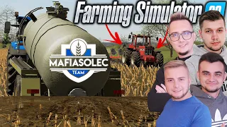 "SĄSIEDZI" #46[S1] Nowy Traktor & Nowe Pole?😮Rozlewanie Gnojowicy & Orka!🥰🌾FS22 MP| MST🚜