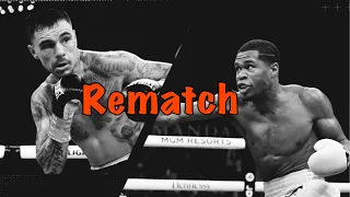 George kambosos Has Activated The Rematch Clause!!!!