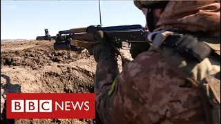Ukraine War special report: soldiers in Kharkiv take on the Russian army - BBC News