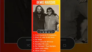 Demis Roussos MIX Greatest Hits - From Souvenirs To Souvenirs #shorts