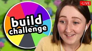 WHEEL SPIN DECIDES MY SIMS BUILD! [Live Charity Event] ❤️