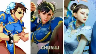 CHUN LI evolution Street Fighter 2 - Street Fighter 6