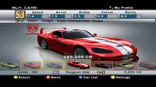 Forza Motorsport 1 - All Cars