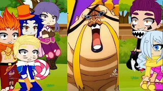 Past Big Mom Pirates React to Luffy and Wano in One Piece | Gacha Trend React Compilation #1