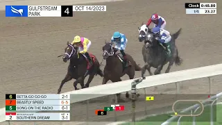 Gulfstream Park Carrera 4 - 14 de Octubre 2023