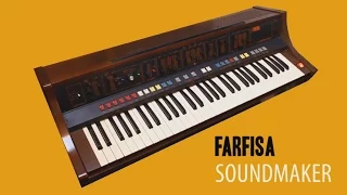 FARFISA SOUNDMAKER Analog Synthesizer 1979 | HD DEMO