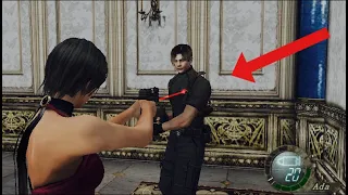 Will Ada kill Leon like she said in Chapter 3 in Resident Evil 4?