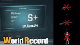 Resident Evil 4 REMAKE Profissional S+ Speedrun 02:26:55 (WORLD RECORD ON CONSOLE)