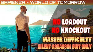 HITMAN 3 Sapienza (No Loadout) (Master) (SASO) (No Knockout) Walkthrough 2024 Update