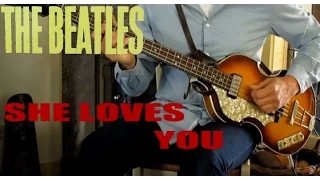 Beatles - She loves you - guitars, bass & drums