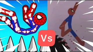 8 min Real Spiderman vs Stickman #104 Like a boss compilation