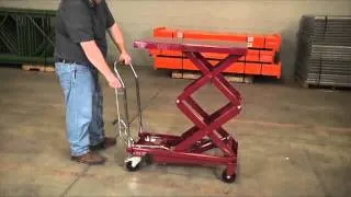 Northern Industrial Hydraulic Lift Table 770-Lb. Capacity