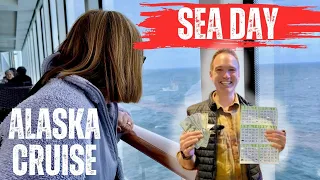 EPIC DAY at Sea on the FIRST Alaska Cruise of 2024! - NCL BLISS