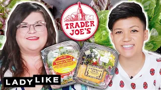 We Tried Every Salad From Trader Joe's • Ladylike