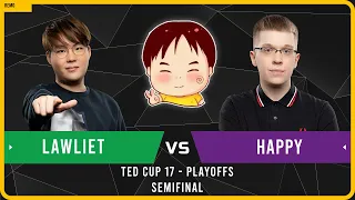 WC3 - [UD] Happy vs LawLiet [NE] - Playoffs Semifinal - TeD Cup 17