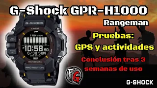 Sorprendentes resultados, prueba a fondo del Casio G-Shock GPR-H1000 Rangeman