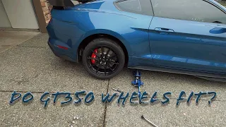 Do 2019 Mustang GT350 Wheels Fit A 2021 GT500?