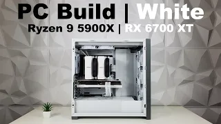 Gaming PC Build White | No RGB | Ryzen 9 5900X | 6700XT Hellhound Spectral | Corsair 5000D | Noctua