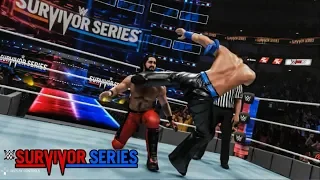 WWE 2K19 Survivor Series 2018 Seth Rollins vs Shinsuke Nakamura | Prediction Highlights