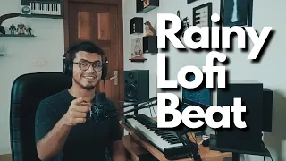 Rain made me make this beat! FL Studio lofi tutorial