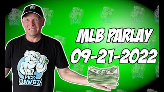 Free MLB Parlay For Today 9/21/22 MLB Pick & Prediction Baseball Betting Tips