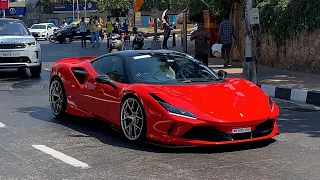 SUPERCARS IN MUMBAI - Ferrari F8, Gwagon, Toyota MR2, Bentley Bentayga