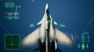 "I'm gonna hit the brakes, he'll fly right by." (Ace Combat 7 Multiplayer)