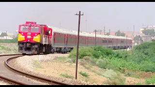 Rare : Classic WDG4G with Brand New LHB Rake : Indian Railways