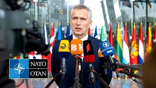 NATO Secretary General - Doorstep statement at Foreign Ministers Meeting, 06 APR 2022