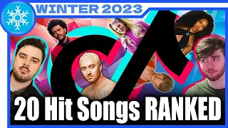 That Time TikTok Conquered Music | Ranking the Top 20 Songs of Winter 2023 ft. @UCQqUDTeum1mYSNIxYXYCPxQ