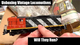 Lot of Locomotives Arrived in the Mail - Unboxing and Testing