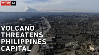 Volcanic eruption threatens Philippines capital