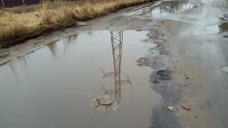 Здесь танки не пройдут или "европейское качество" дорожного покрытия пер. Куяльницкого (Подольск)