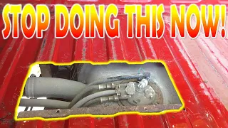 DON'T EVER CUT THROUGH THE BED! HERE'S WHY! - Fuel Pump