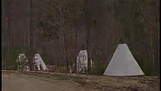 2006 maintenance area modified and  TeePee village moved to new location on the Doe River