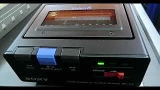 Sony BE-V8 8mm tape rewinder / eraser.