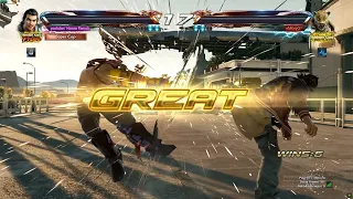 Tekken 7 Lei Wulong Vs King Tekken God Prime