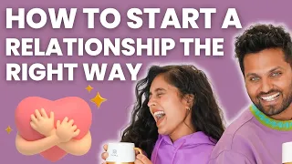 How to START a RELATIONSHIP the Right Way: Jay Shetty and Wife Radhi Devlukia Share Their ADVICE 😍❤️